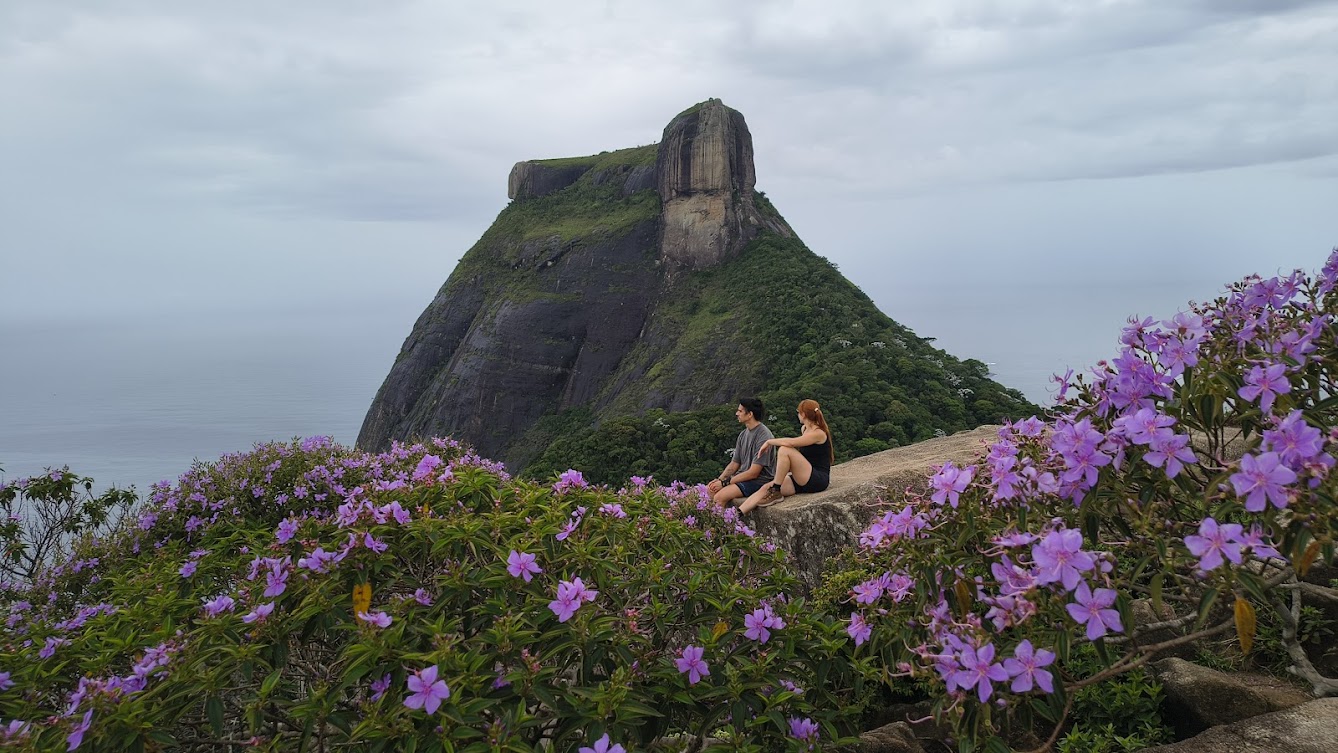 Pedra Bonita com vista para a Pedra da Gávea