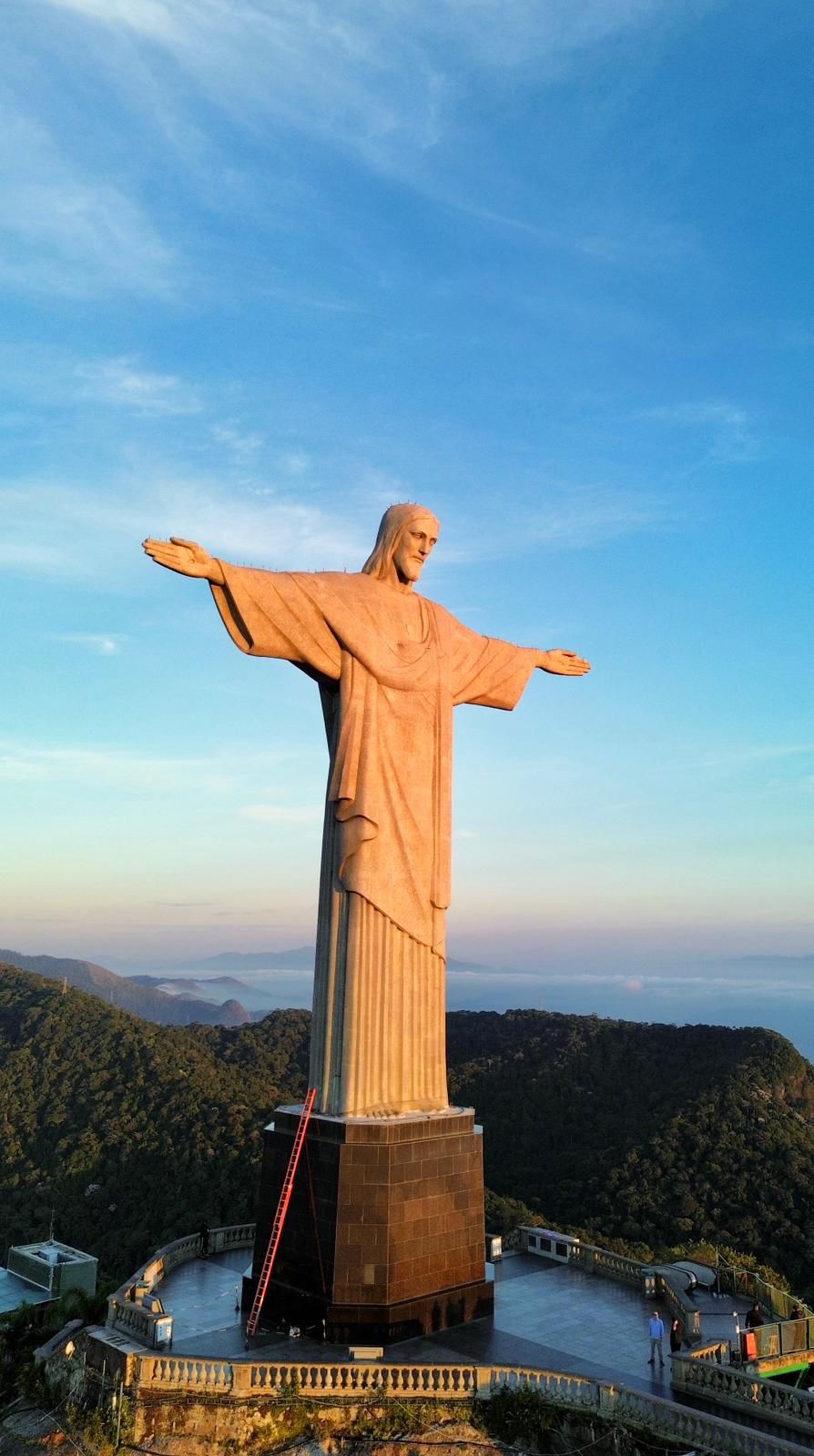 Cristo Redentor em perspectiva
